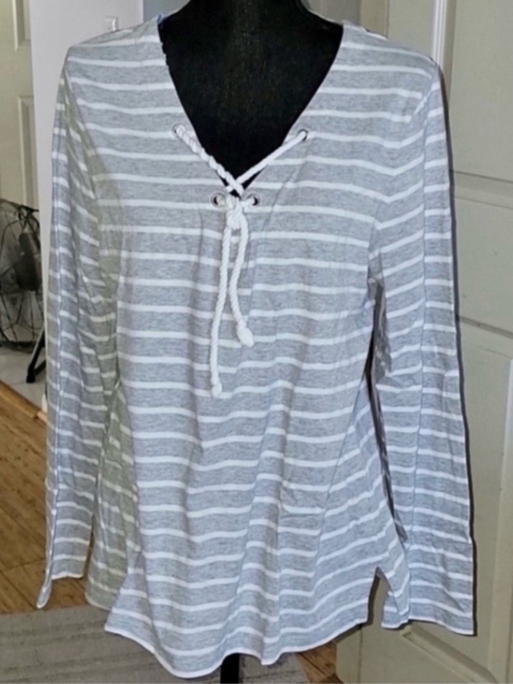 Beautiful XL 100% Cotton Nautica Blouse (NWT)